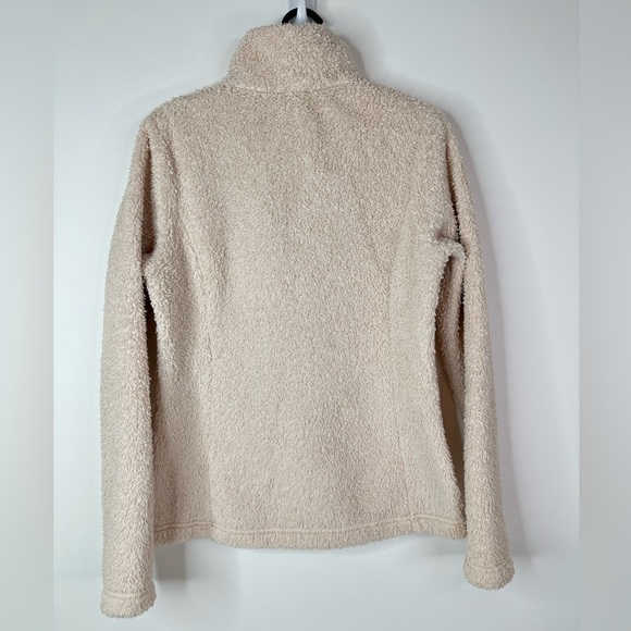 Patagonia 1/4 Zip Pullover Women's Size Small Off White Los Gatos Fleece Jacket - Picture 4 of 10